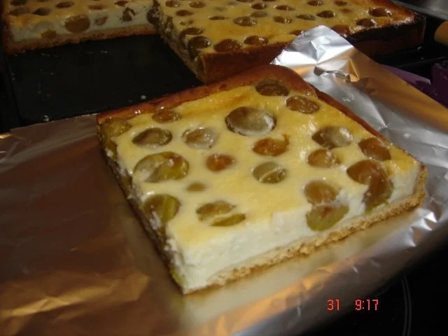 Rezept: Mrabellenkuchen mit Quarkguss Bild Nr. 2 Mrabellenkuchen mit Quarkguss - Rezept - Bild Nr. 2