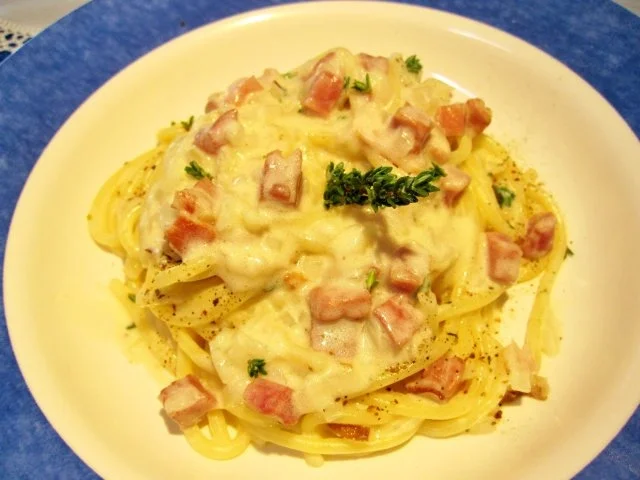 Spaghetti nach "Carbonara-Art" - Rezept - Bild Nr. 7