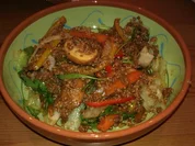 Rezept: Veggi -Hirse-Gemรผsepfanne mit Quorn Veggi -Hirse-Gemรผsepfanne mit Quorn - Rezept