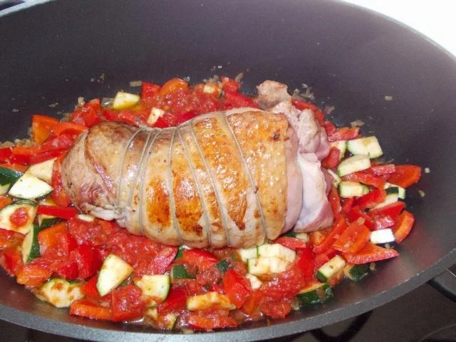 Geschmorte Putenoberkeule - Rezept - Bild Nr. 6