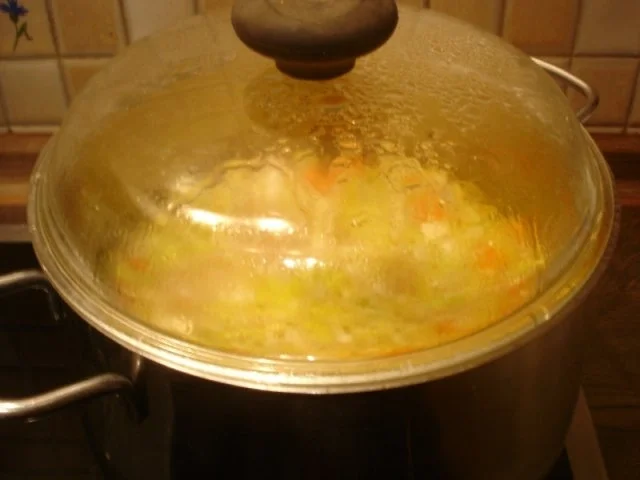 Rezept: Möhrenblüteneintopf à la Papa Bild Nr. 9 Möhrenblüteneintopf à la Papa - Rezept - Bild Nr. 9