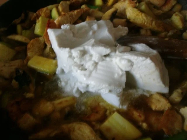 Putencurry mit Pfirsich - Rezept - Bild Nr. 7