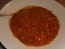 Scharfe Linsensuppe mit Sucuk - Rezept