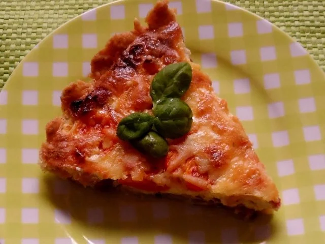 Tarte/Quiche: Balsamico-Zwiebel-Tarte mit Ziegenkäse und Tomaten - Rezept - Bild Nr. 17