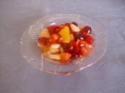 Beschwipste Obstsalat - Rezept