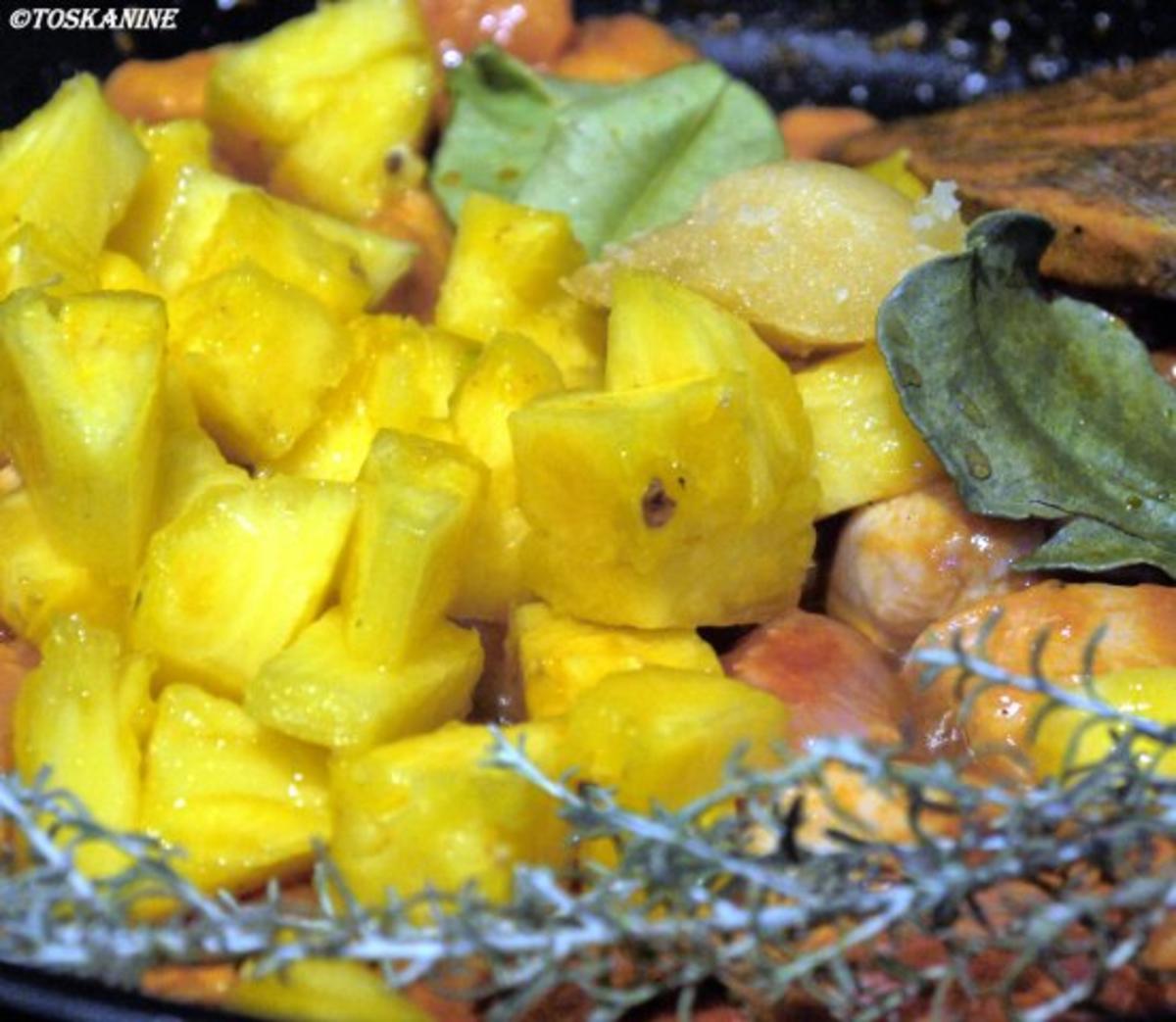 Thai-Curry mit Huhn und Ananas - Rezept - Bild Nr. 8
