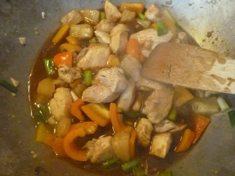 Schweinefleisch süß-sauer - Rezept