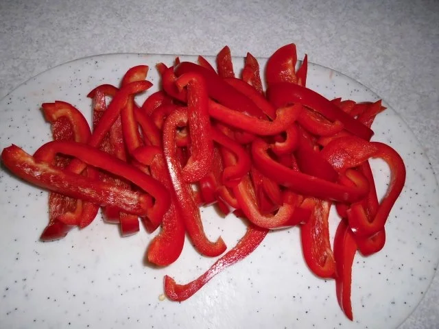 Hinterschinken mit Paprika und Ananas - Rezept - Bild Nr. 4