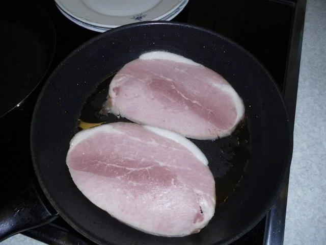 Hinterschinken mit Paprika und Ananas - Rezept - Bild Nr. 6