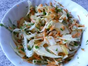 Fenchel-Möhren-Apfelsalat - Rezept