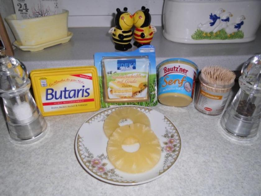 Ananas Schnitzel Cordon Bleu - einfach - von federkiel Ananas Schnitzel Cordon Bleu - einfach - von federkiel