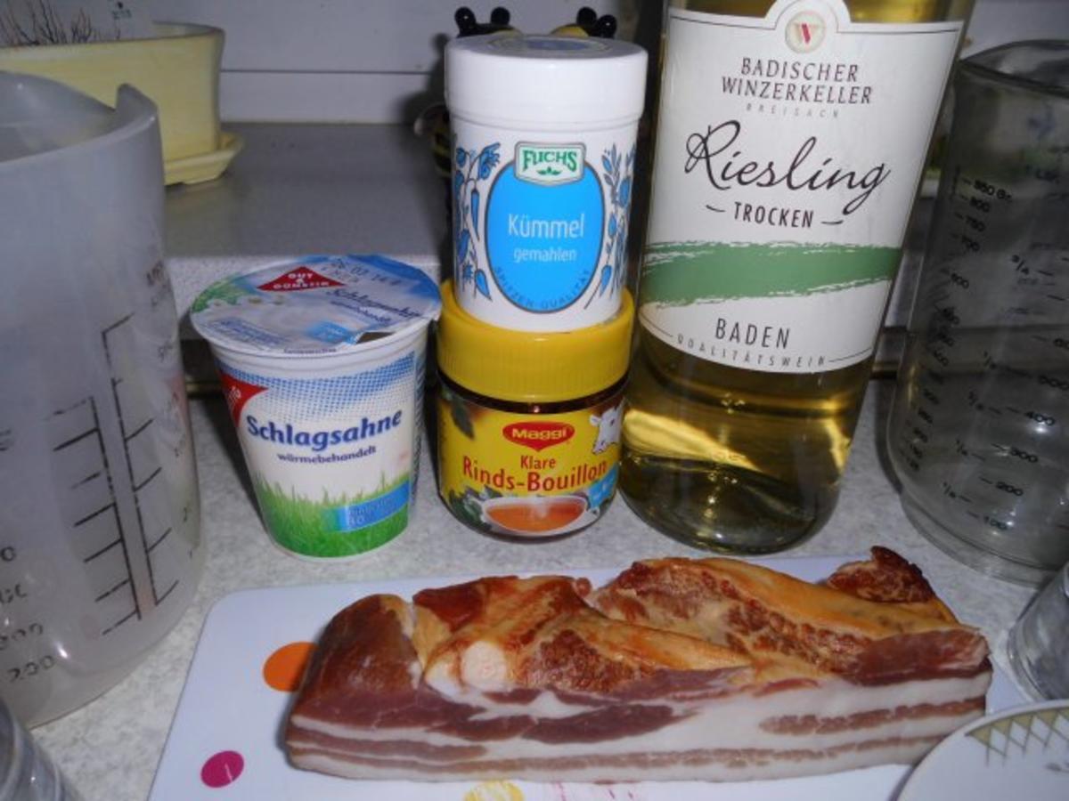 Zwiebel-Speck-Sauce - Rezept mit Bild - kochbar.de