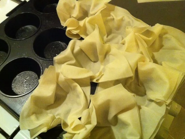 Filoteigpäckchen mit Fenchel-Pilz-Tomatenfüllung - Rezept - Bild Nr. 5