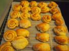 Süßes Gebäck: Vanilletaschen und Zucker- Zimt- Schnecken - Rezept