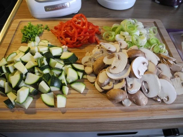 Vegan : Bunter Pasta - Topf - Rezept - Bild Nr. 2