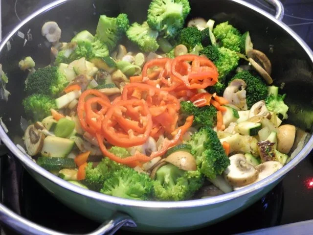 Vegan : Bunter Pasta - Topf - Rezept - Bild Nr. 15