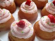 Backen: Erdbeer-Cupcakes - Rezept