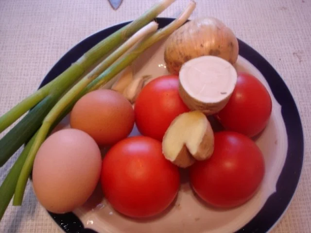 Tomatenomelette à la Papa - Rezept - Bild Nr. 2