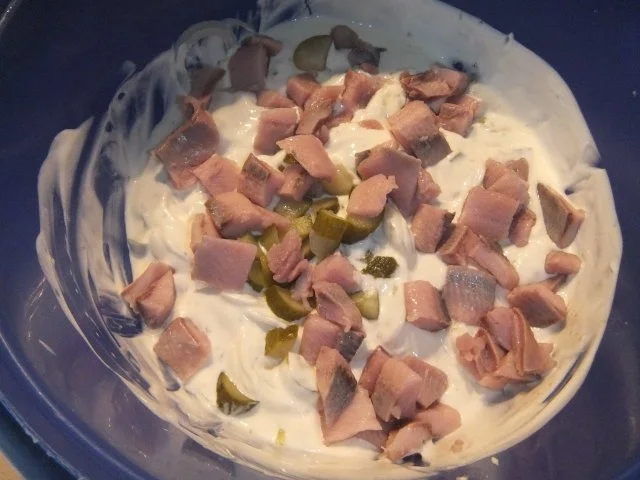 Rezept: Matjessalat Bild Nr. 3 Matjessalat - Rezept - Bild Nr. 3