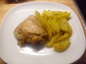 Hähnchen mit Rosmarin Kartoffeln Mediterrane-Art - Rezept