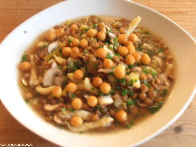 Linsen-Lauch-Eintopf - Rezept