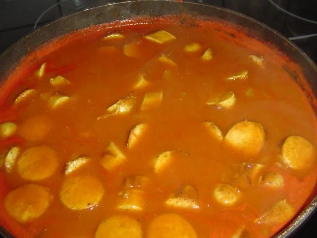 Rezept: Currywurst a la Mamma Bild Nr. 6 Currywurst a la Mamma - Rezept - Bild Nr. 6