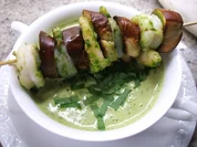 Suppen: Bärlauchschaum  ~ Für "rainbow3" einen lieben Gruß zum Geburtstag ~ - Rezept