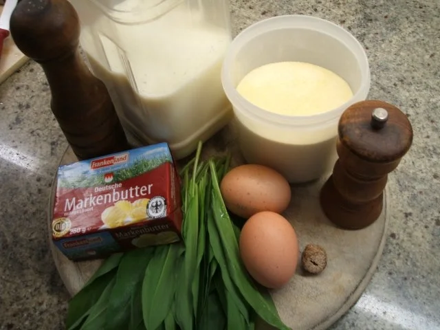 Rezept: Knödel: Bärlauch-Nockerln Bild Nr. 2 Knödel: Bärlauch-Nockerln - Rezept - Bild Nr. 2