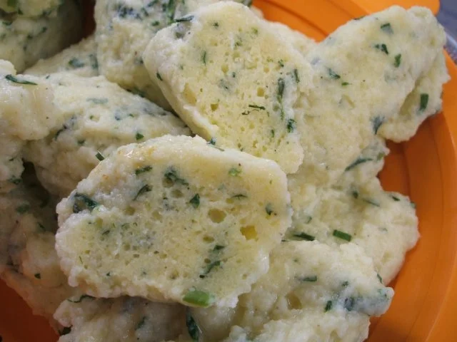 Rezept: Knödel: Bärlauch-Nockerln Bild Nr. 9 Knödel: Bärlauch-Nockerln - Rezept - Bild Nr. 9