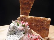 Frischkäseturm - Frühling - - Rezept