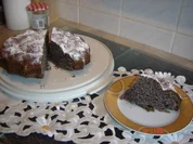 Mohn-Johurt-Kuchen - Rezept