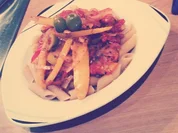 Paprikabolognese mit Vollkorn-Spirelli - Rezept