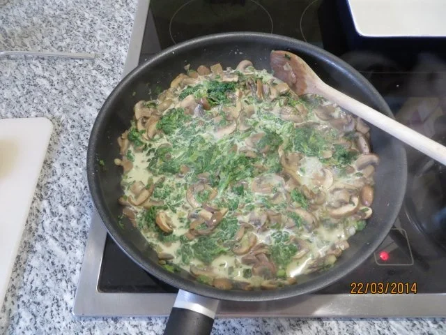 Rezept: Kabeljau-Spinat-Gratin Bild Nr. 2 Kabeljau-Spinat-Gratin - Rezept - Bild Nr. 2