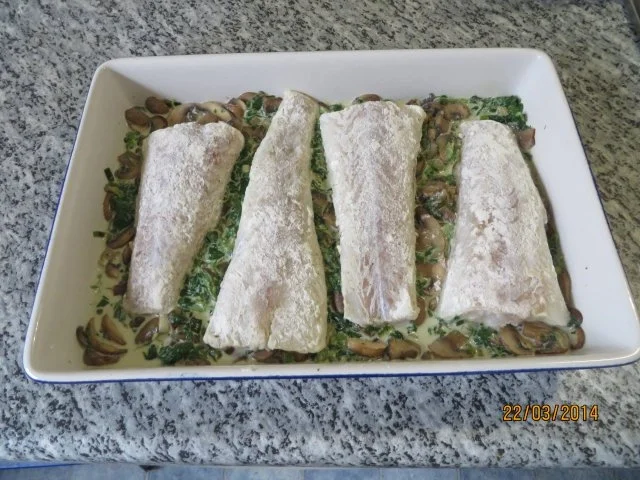 Rezept: Kabeljau-Spinat-Gratin Bild Nr. 4 Kabeljau-Spinat-Gratin - Rezept - Bild Nr. 4