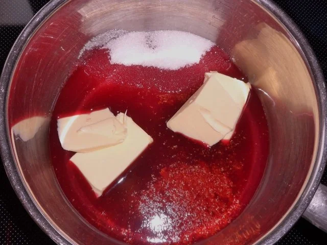 Rezept: Blood Orange Lime Curd ~ Blutorangen-Limetten-Creme Bild Nr. 5 Blood Orange Lime Curd ~ Blutorangen-Limetten-Creme - Rezept - Bild Nr. 5