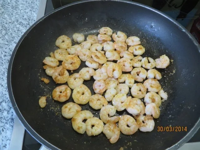 Rezept: Petersilien-Risotto mit Garnelen Bild Nr. 3 Petersilien-Risotto mit Garnelen - Rezept - Bild Nr. 3