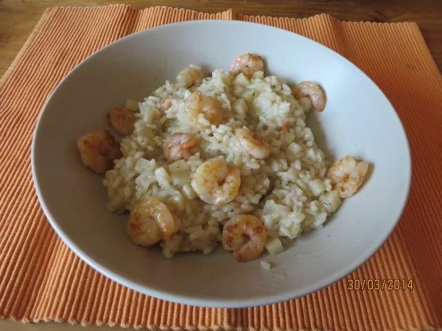 Rezept: Petersilien-Risotto mit Garnelen Bild Nr. 4 Petersilien-Risotto mit Garnelen - Rezept - Bild Nr. 4