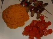 Süßkartoffel-Chili Püree - Rezept