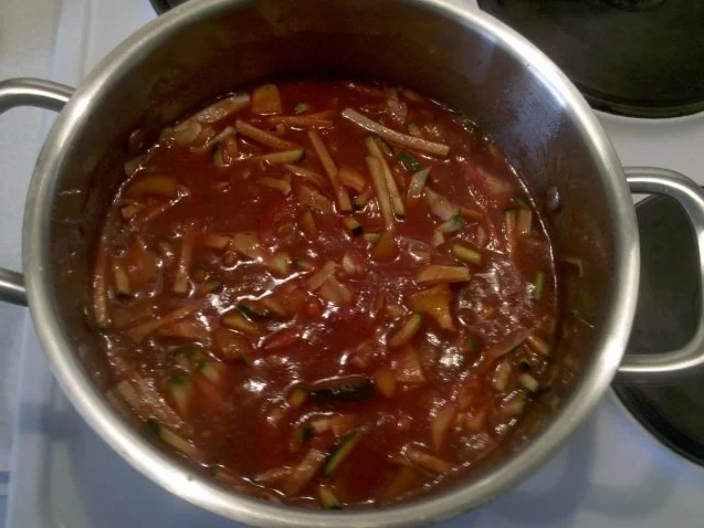 Rezept: Vegetarisch: Spanischer Gemüseeintopf Bild Nr. 5 Vegetarisch: Spanischer Gemüseeintopf - Rezept - Bild Nr. 5