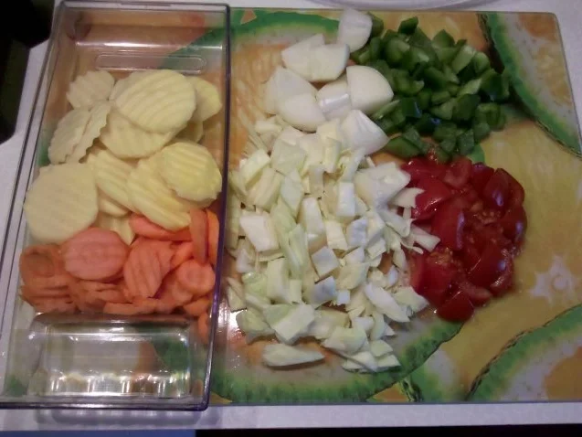 Rezept: Geflügel: Harissa-Schenkel im Gemüsebett Bild Nr. 6 Geflügel: Harissa-Schenkel im Gemüsebett - Rezept - Bild Nr. 6