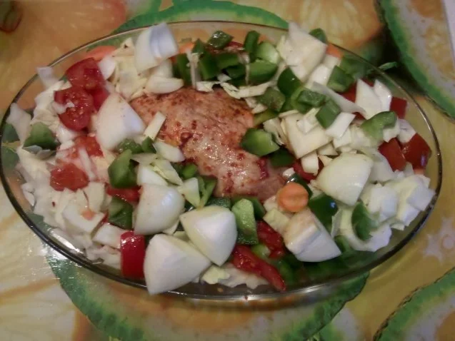 Rezept: Geflügel: Harissa-Schenkel im Gemüsebett Bild Nr. 7 Geflügel: Harissa-Schenkel im Gemüsebett - Rezept - Bild Nr. 7