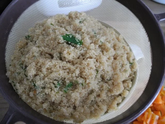 Rezept: Vegan : Amarant - Gemüse - Pfanne Bild Nr. 3 Vegan : Amarant - Gemüse - Pfanne - Rezept - Bild Nr. 3