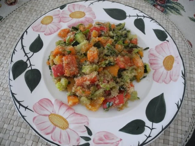 Rezept: Vegan : Amarant - Gemüse - Pfanne Vegan : Amarant - Gemüse - Pfanne - Rezept