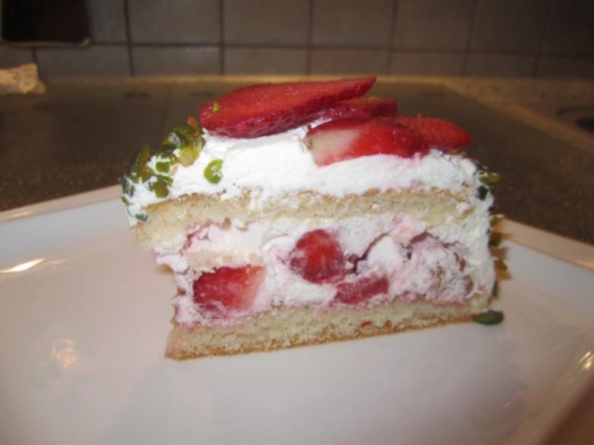 Erdbeer - Vanille - Torte - Rezept mit Bild - kochbar.de