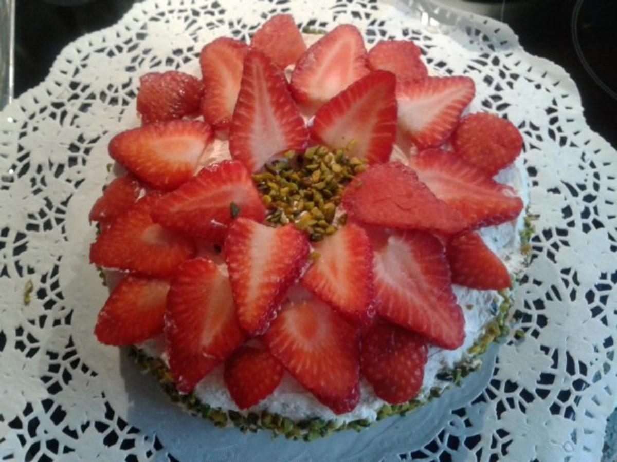Erdbeer - Vanille - Torte - Rezept