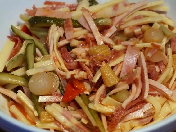 3 Käsehochsalat für die 3 Schweinchen - Rezept