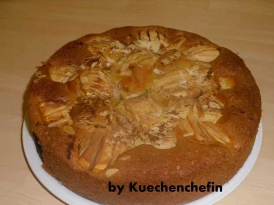 Schneller Versunkener Apfelkuchen - Rezept