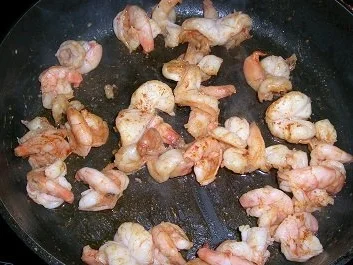 Rezept: Riesengarnelen mit Gewürzreis Bild Nr. 4 Riesengarnelen mit Gewürzreis - Rezept - Bild Nr. 4