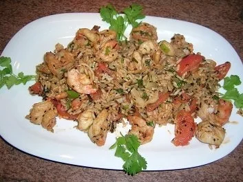 Rezept: Riesengarnelen mit Gewürzreis Bild Nr. 5 Riesengarnelen mit Gewürzreis - Rezept - Bild Nr. 5