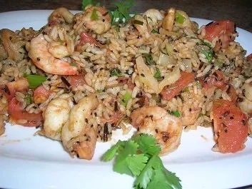 Rezept: Riesengarnelen mit Gewürzreis Bild Nr. 8 Riesengarnelen mit Gewürzreis - Rezept - Bild Nr. 8